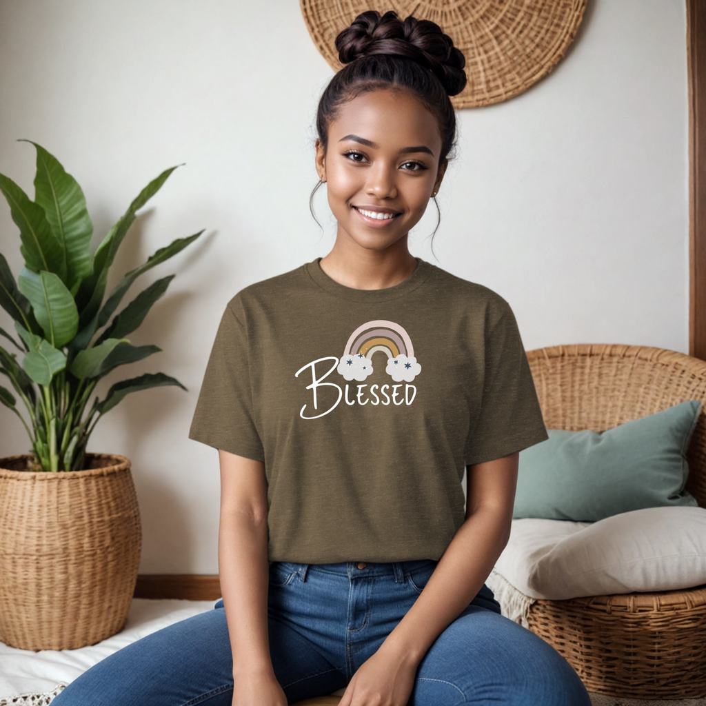 Blessed women tee
